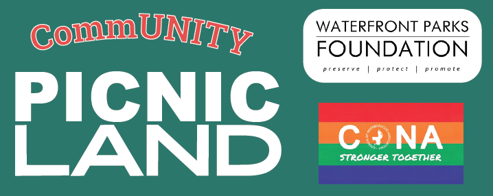 Community Picnic Land banner